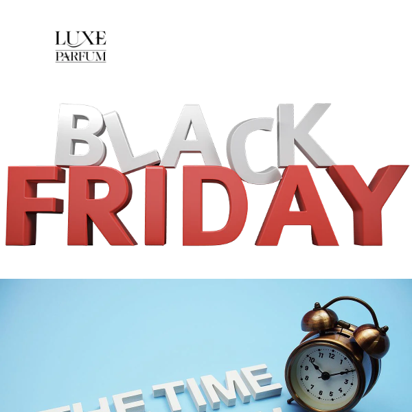 Copy of Luxe Parfum UK  Black Friday Deals are LIVE!!