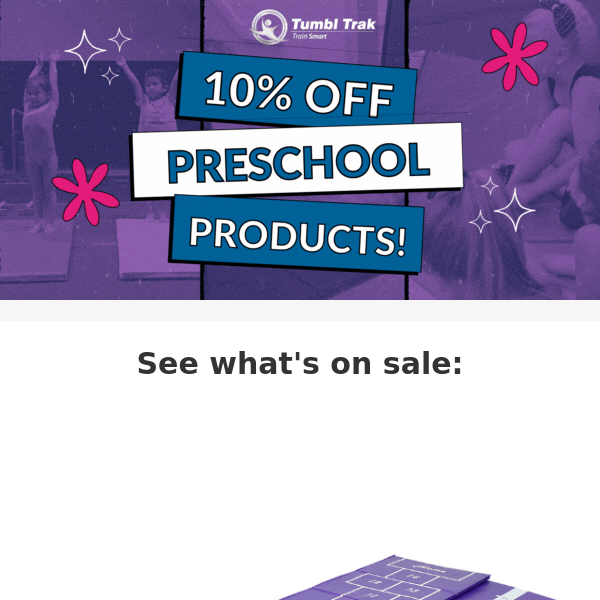 Our Preschool Sale is here! 🎉