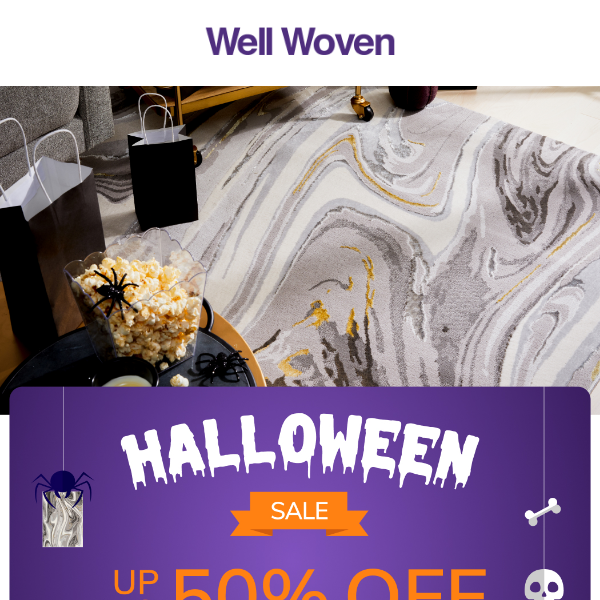 Halloween Sale ends soon! 🌜🍬 50% off