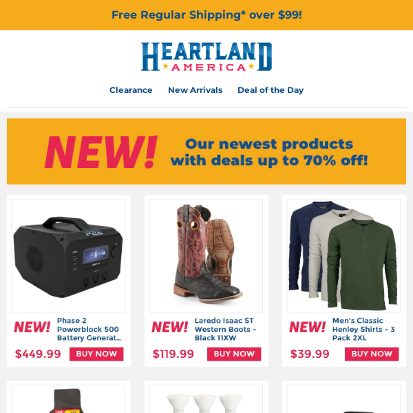 NEW for YOU ✔️ Latest Deals at Heartland America!