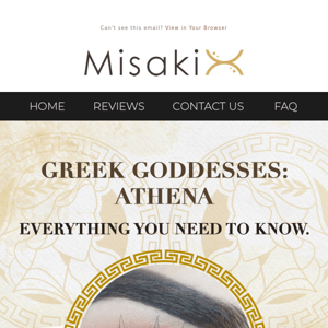 Greek Goddesses Pt II: Athena! ⚔️