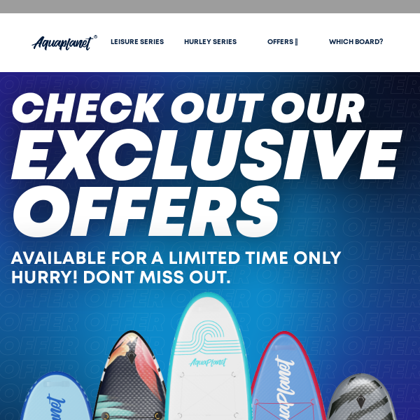 Your Exclusive Offer: Unbeatable Discounts On Paddle Boards!