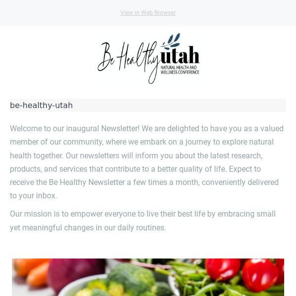 Get Up To Date With Be Healthy Utah