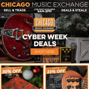 ENDING AT MIDNIGHT: Get Up to 33% OFF some of our HOTTEST Exclusive Pedals and New Gear!