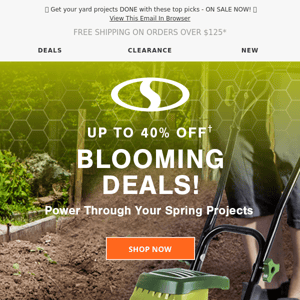 🌱[UP TO 40% OFF]🌱BLOOMING DEALS just in time for spring!