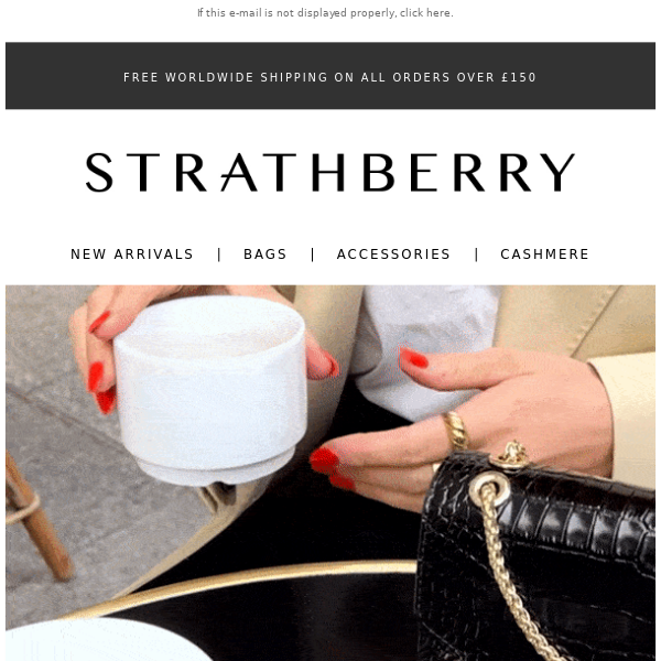 Strathberry Launching Exclusive Middle East Collection