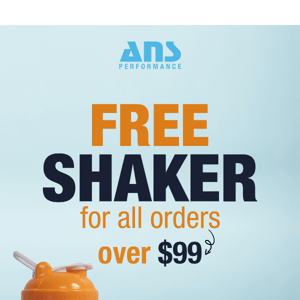 Your FREE SHAKER is waiting for you!
