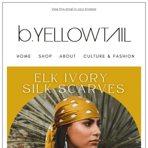 Elk Ivory Silk Scarf