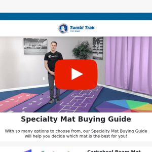 Buying Guide: Specialty Mats 💚💙💜