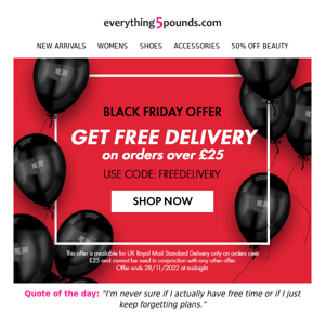 New looks & free delivery 💃