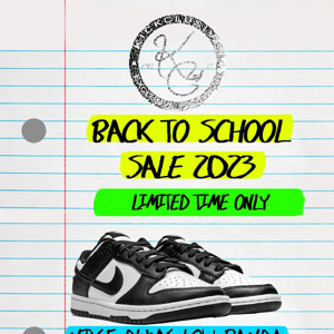 SCHOOL IS BACK. AND YOU'RE GONNA GO BACK WITH SOME HEAT!!! SHOP OUR BACK TO SCHOOL SECTION TODAY