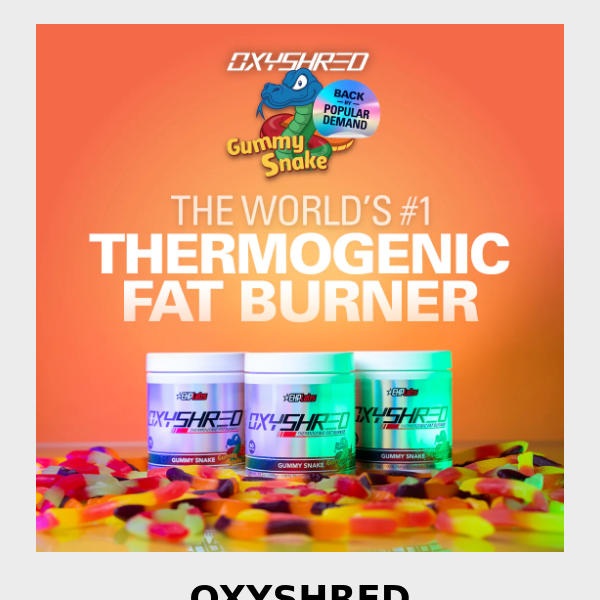 OxyShred Is Back In TEN Flavours!