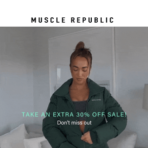 Take an EXTRA 30% OFF SALE! 🤸‍♀️🤑