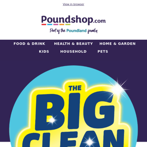 ⭐️ The BIG Clean Event!