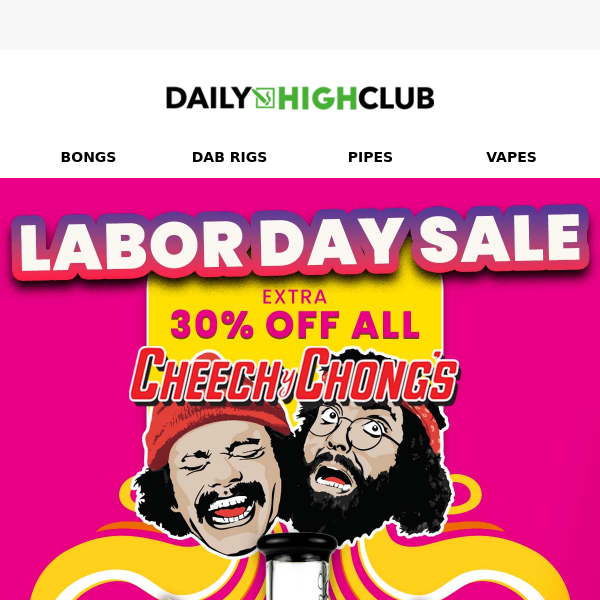 30% OFF 🇺🇸 cheech & chong