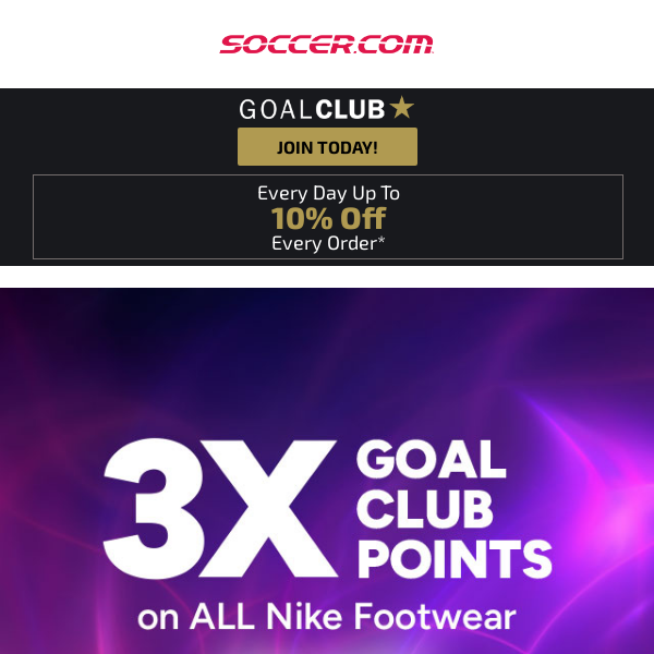 ⚽️ 🤩 Save More On Your Soccer Gear With Goal Club!