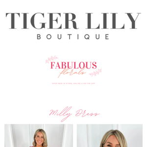 Fabulous Florals For Spring, Tiger Lily Boutique 🌺