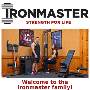 Welcome to Ironmaster! 💪