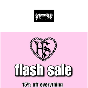 flash sale!