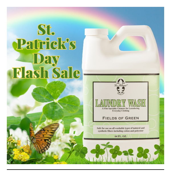Le Blanc's St. Patrick's Day Flash Sale - Today Only!