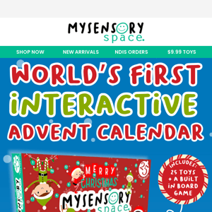 World's First Interactive Advent Calendar 🎄