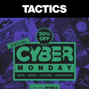 Your Cyber Monday Code Is Inside 🔓