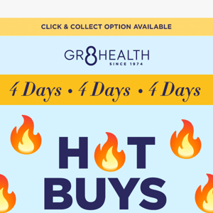 🔥 4-Day Hot Buy Sale 🔥 Find you best HOT BUY