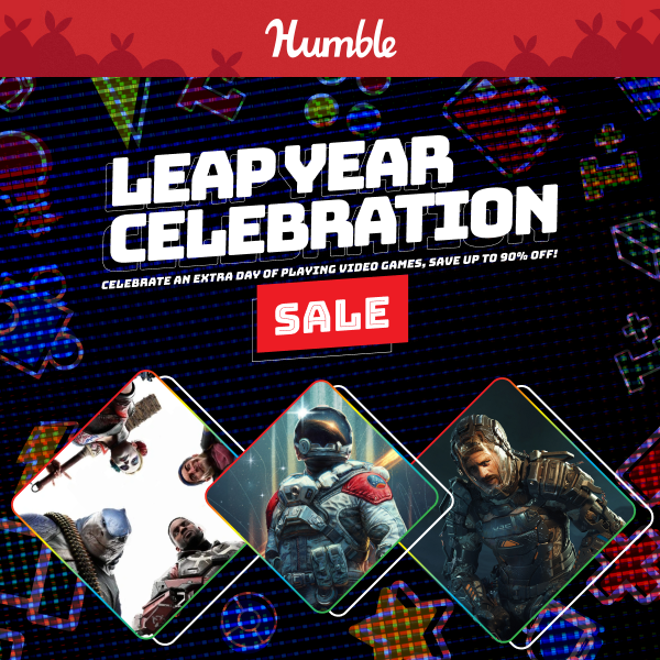 Make space for savings during our Leap Year Celebration