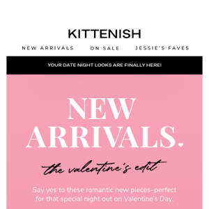 Just Added! Valentine’s New Arrivals ♥️