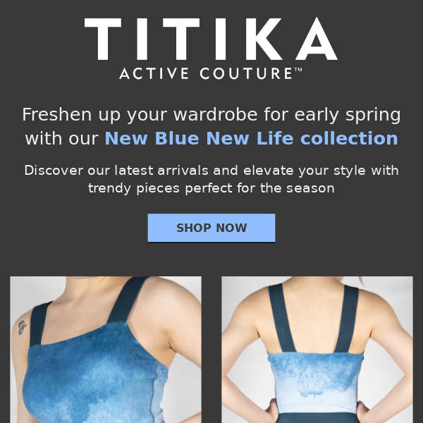 Spring Forward with Our New Arrivals 🌱 Get Ready for the Season in Style! | TITIKAACTIVE.ca