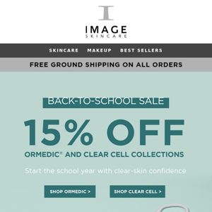 Last day! 15% off + free shipping