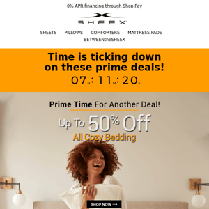 Final Hours for Prime Time Deals...