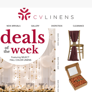 Start your week right with our deals of the week! 🙌