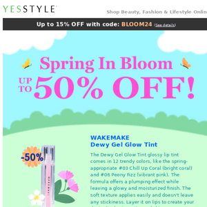 50% Off: Get Your Spring Shades!