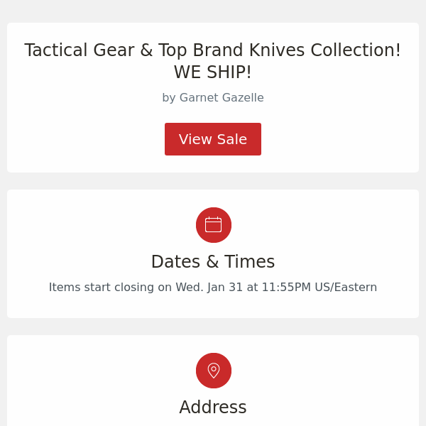 Tactical Gear & Top Brand Knives Collection! WE SHIP!