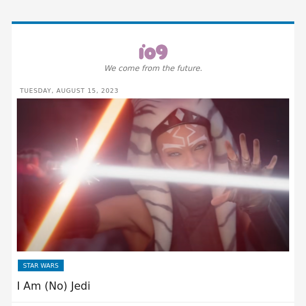 I Am (No) Jedi