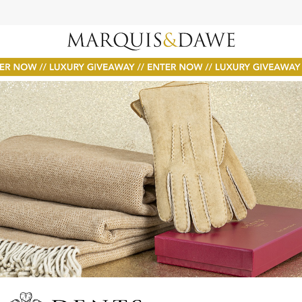 Our Luxury Giveaway With Dents Gloves