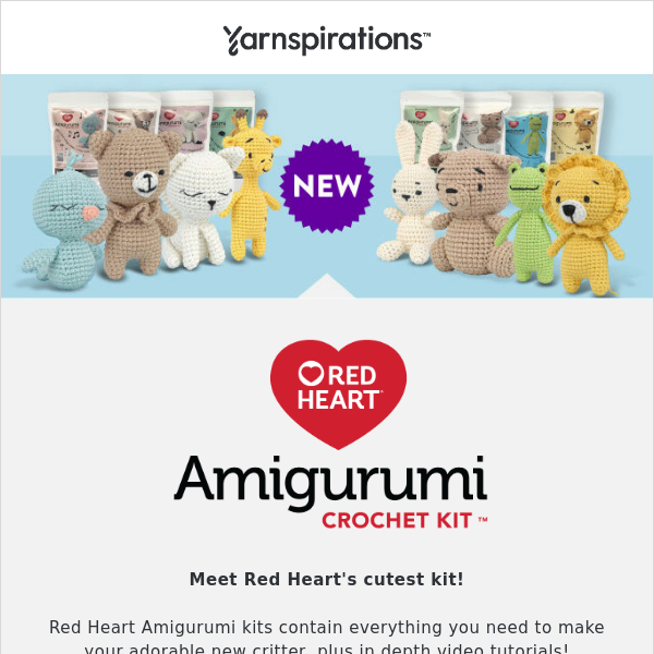 Red Heart Amigurumi Yarn | Yarnspirations