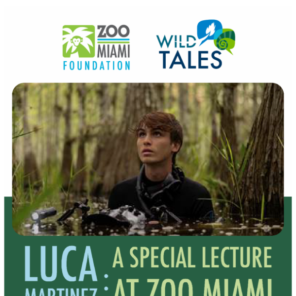 Join Luca Martinez for our next Wild Tales lecture!