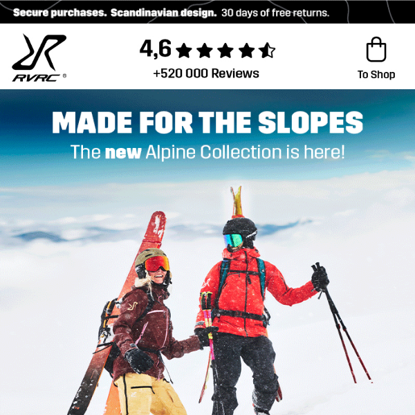 Discover our new Alpine Collection⛷️