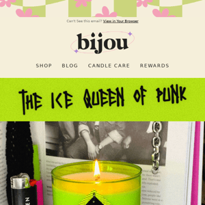 💚 Meet Siouxsie • Cherry Bomb Candle 💚