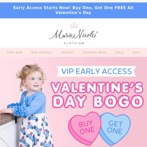 Shop Early Access 💙 BOGO Valentine's Day 💙