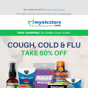 Stock up on cold and flu essentials today!