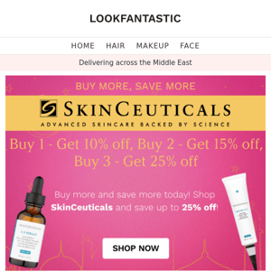 SkinCeuticals 💥 Save Up To 25% Off