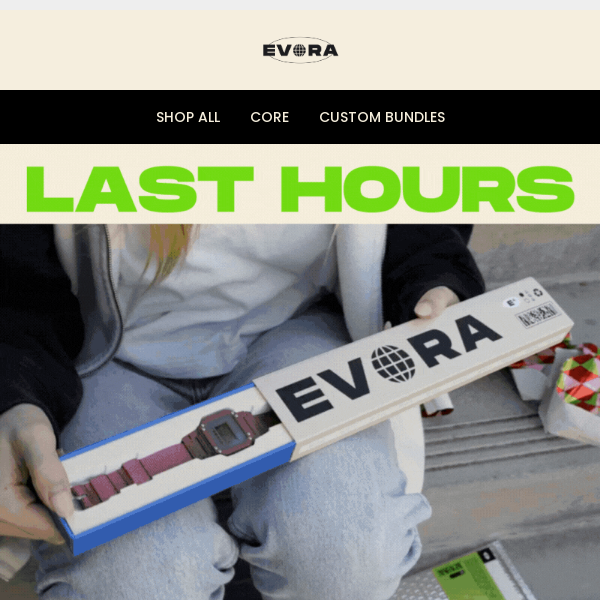 FINAL HOURS for Rush Shipping