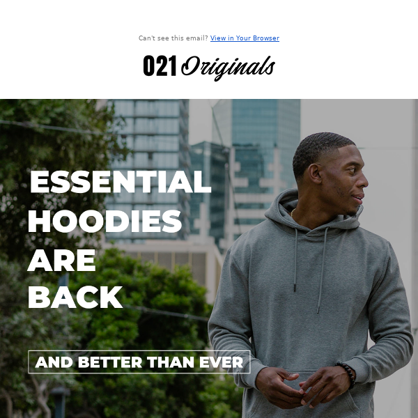 🚨NEW Essential Hoodies are Here + Restocked!!