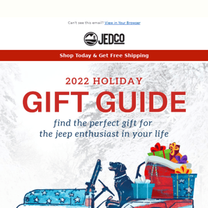 🎁 Your Jeep Gear Holiday Gift Guide is Here! 🎁