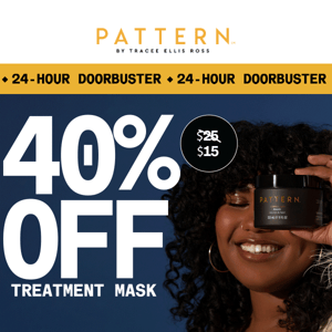 40% Off Treatment Mask 🤯 Ending Soon!