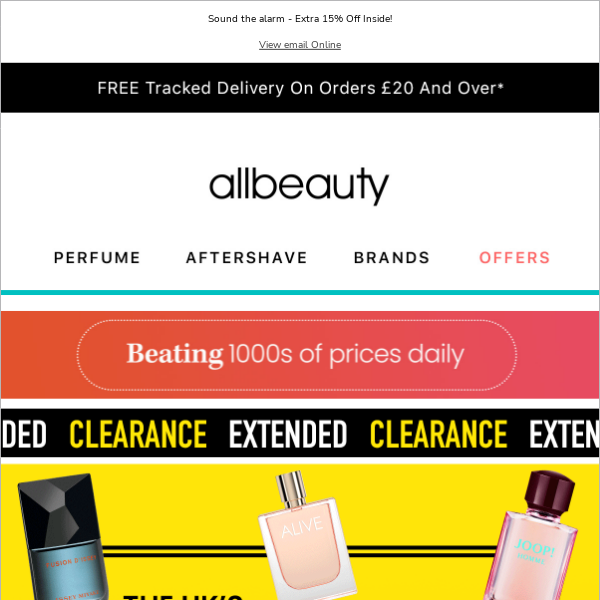 The UK’s Biggest Beauty Clearance is BACK 🚨