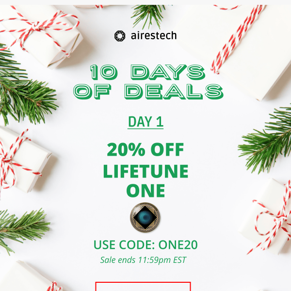 TODAY ONLY: 20% Off Lifetune One 💥